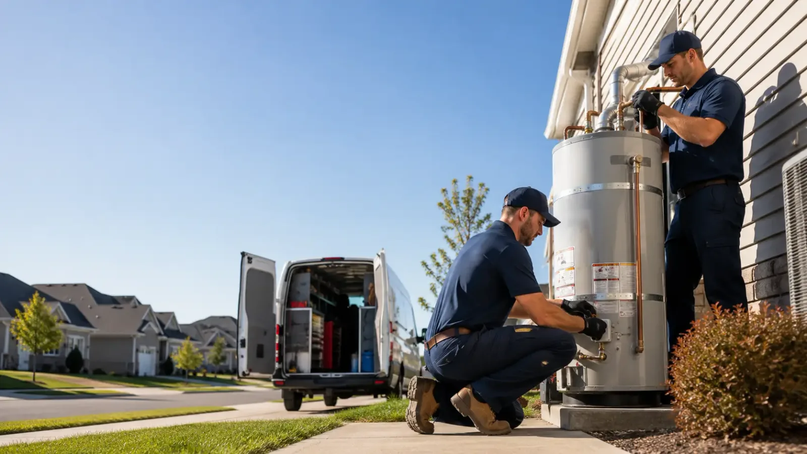 Water Heater Installation in Zap, ND